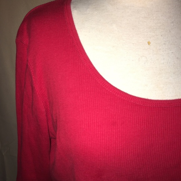 Lauren by Ralph Lauren Red Blouse - Picture 6 of 8